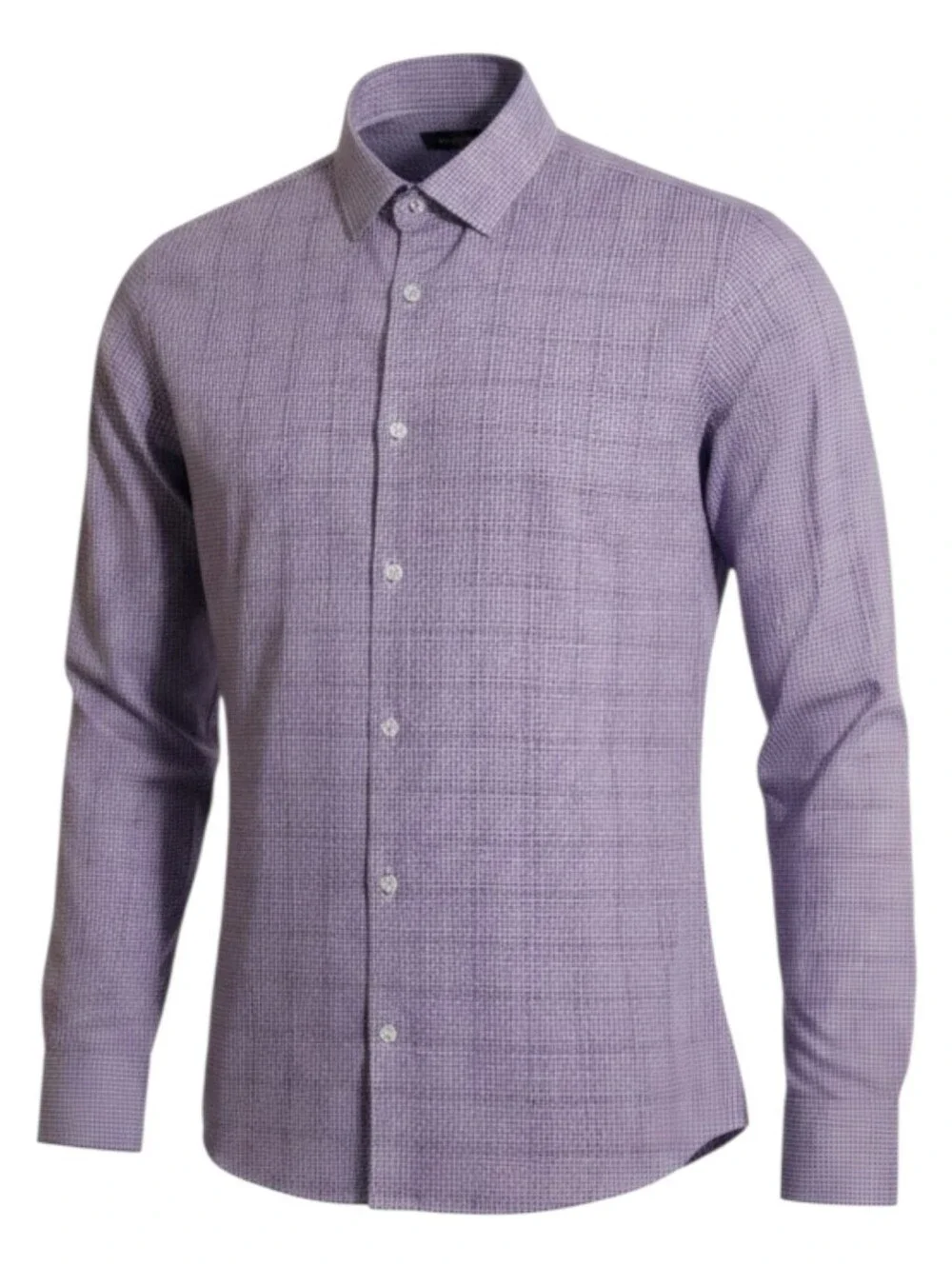 Banana Republic slim fit red blue white plaid non iron cotton shirt men large